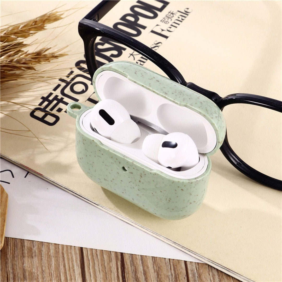 Biodegradable Wheat Straw AirPods Pro Case - huemabe - Creative Home Decor