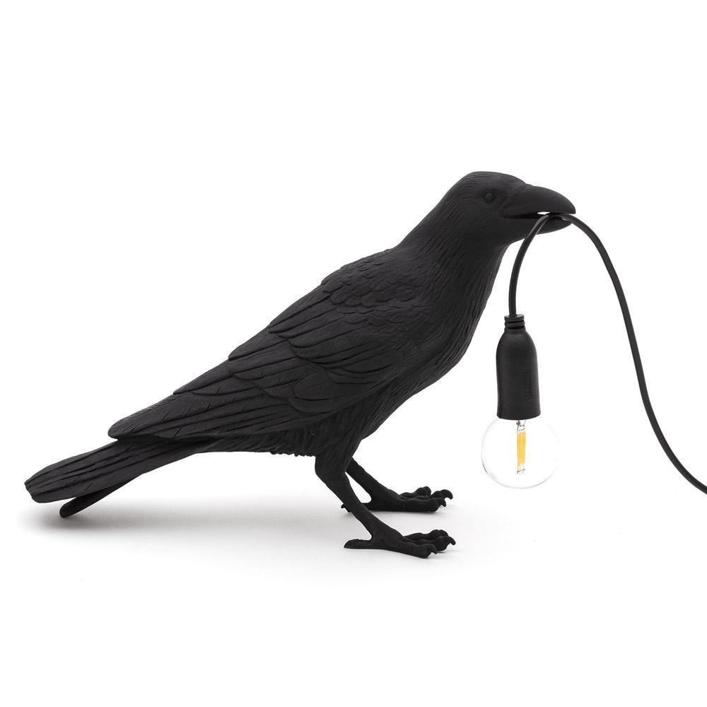 Black Bird Table Lamp - huemabe - Creative Home Decor