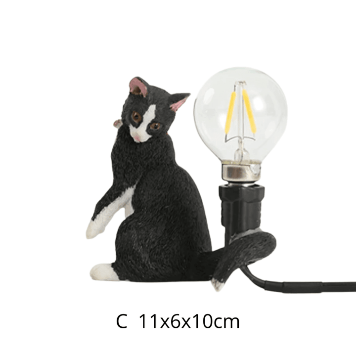 Black Cat Resin Decor Night Light - huemabe - Creative Home Decor