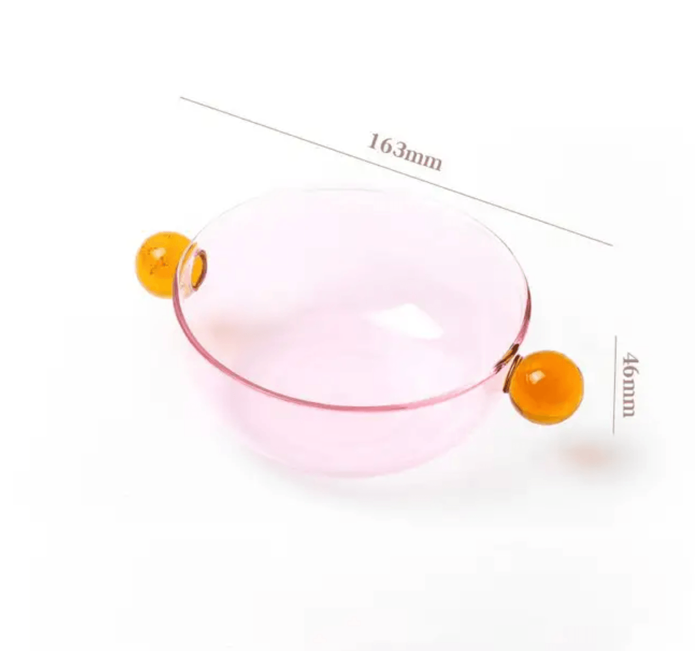 Borosilicate Glass Dessert Bowl - huemabe - Creative Home Decor