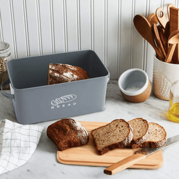 Bread Bins With Bamboo Cutting Board Lid - huemabe - Creative Home Decor