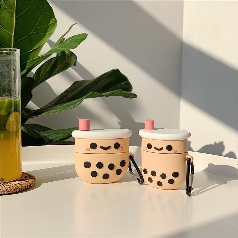 Bubble Tea 3D Silicone AirPods Case - huemabe - Creative Home Decor