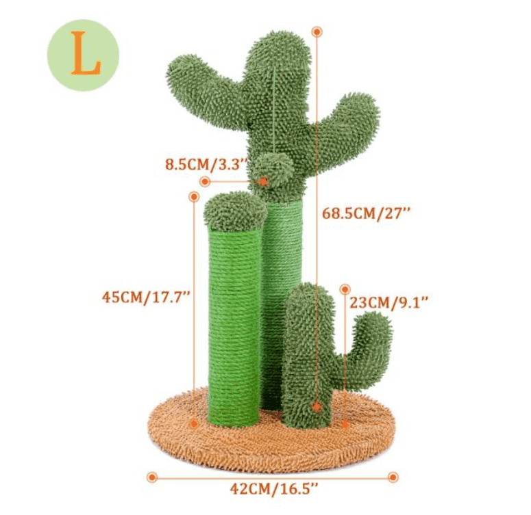 Cactus Cat Scratching Post - huemabe - Creative Home Decor