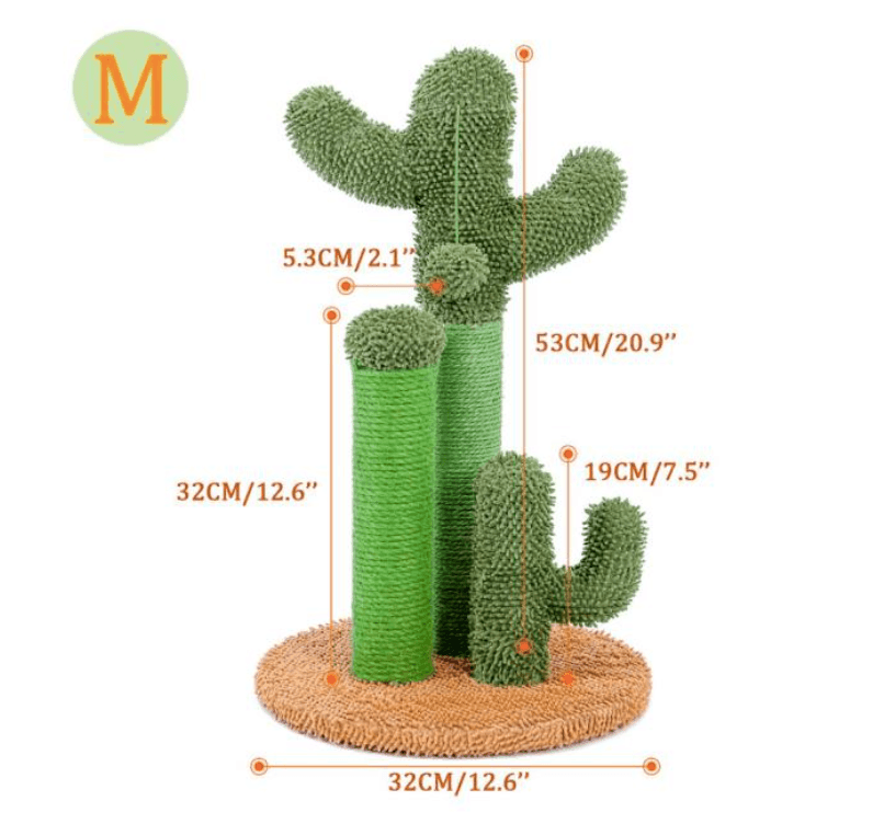 Cactus Cat Scratching Post - huemabe - Creative Home Decor