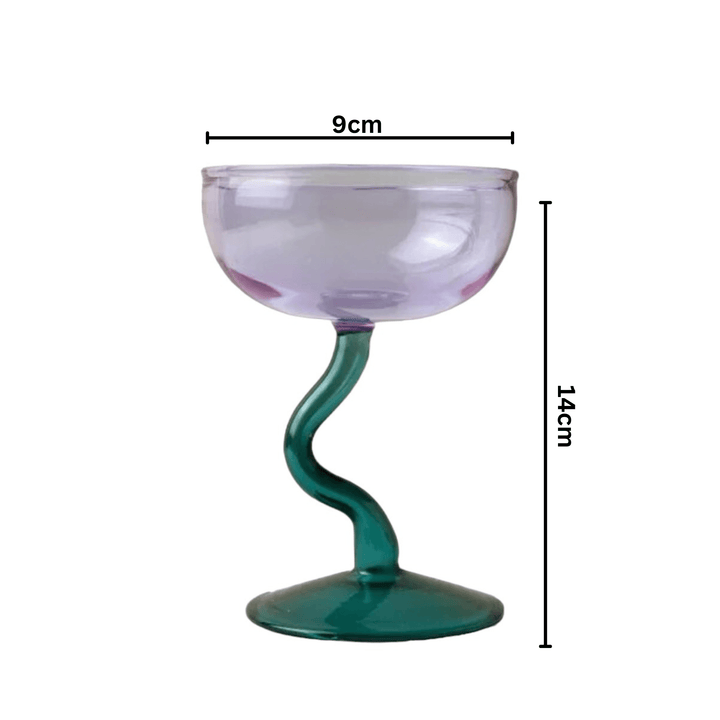 Candy Color Dessert Glass Cup - huemabe - Creative Home Decor