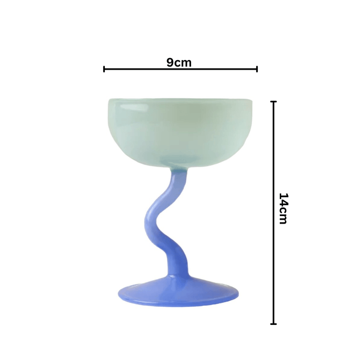 Candy Color Dessert Glass Cup - huemabe - Creative Home Decor