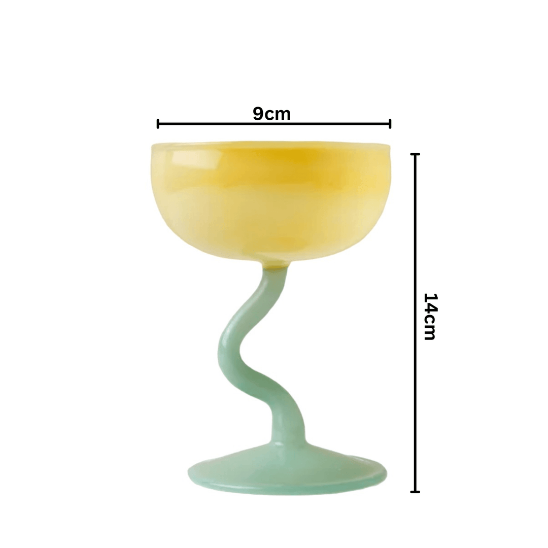 Candy Color Dessert Glass Cup - huemabe - Creative Home Decor