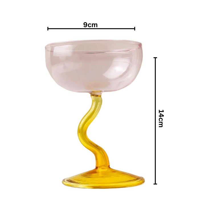 Candy Color Dessert Glass Cup - huemabe - Creative Home Decor