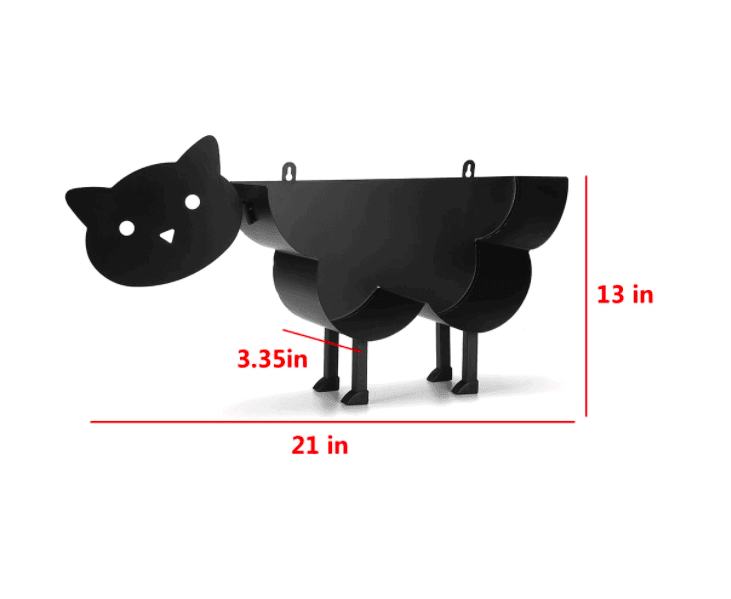 Cat Decorative Toilet Paper Holder - huemabe - Creative Home Decor