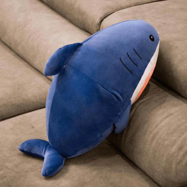 Cat Face Shark Plush Toy - huemabe - Creative Home Decor