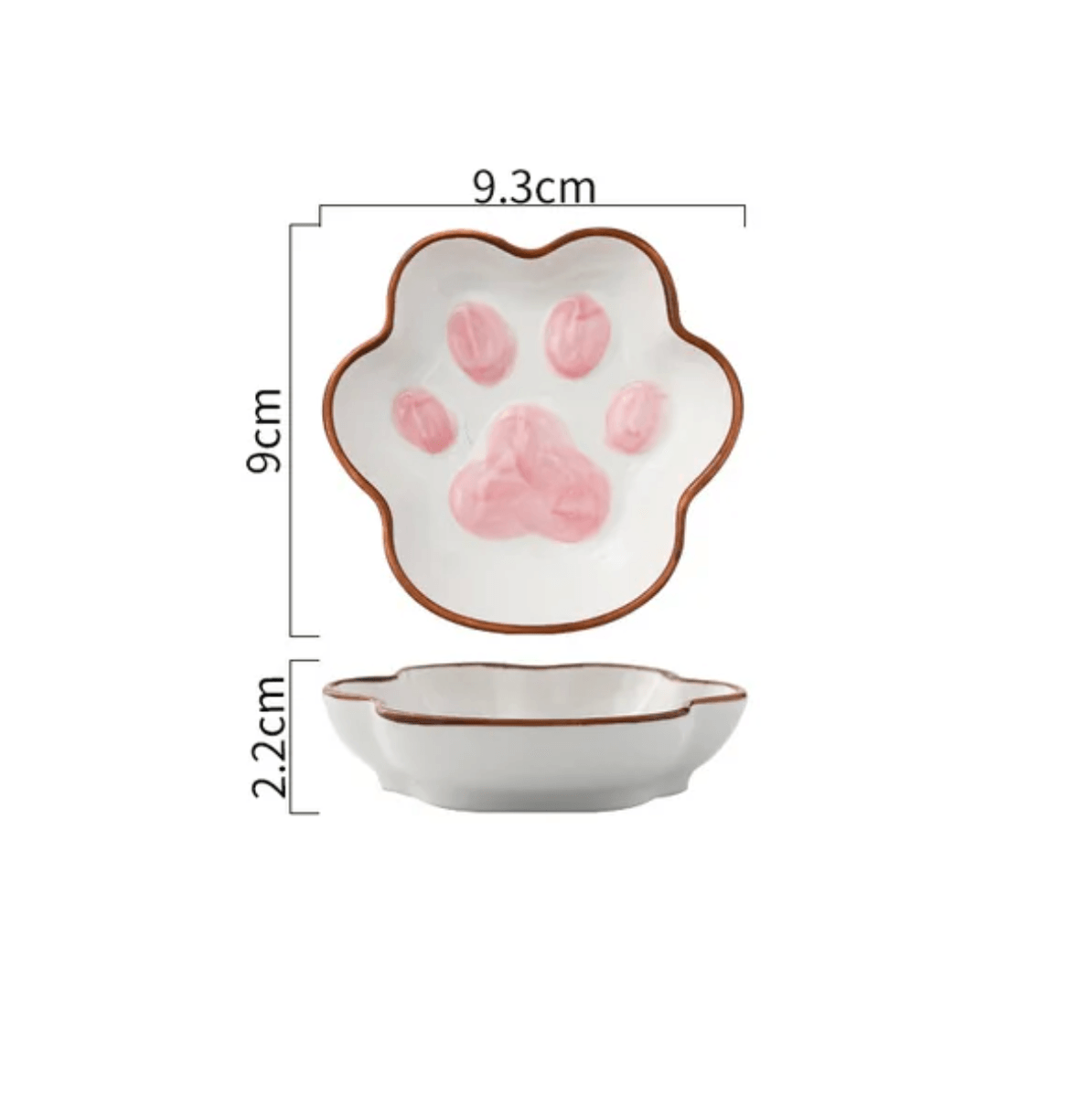Cat Paw Ceramic Dish Plate - huemabe - Creative Home Decor