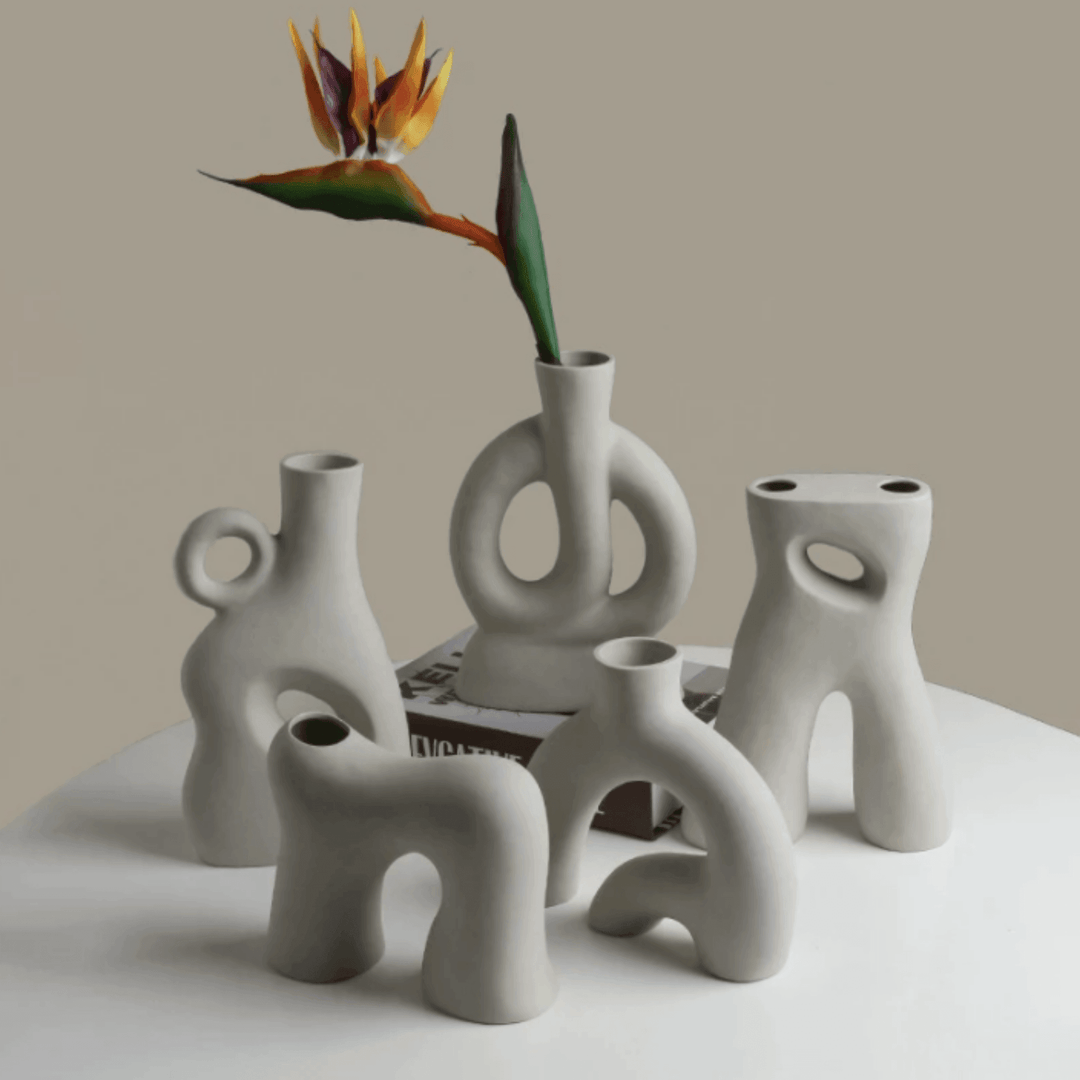 Ceramic Flower Vases - huemabe - Creative Home Decor