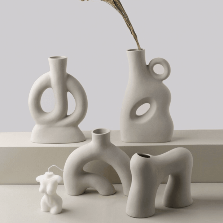 Ceramic Flower Vases - huemabe - Creative Home Decor