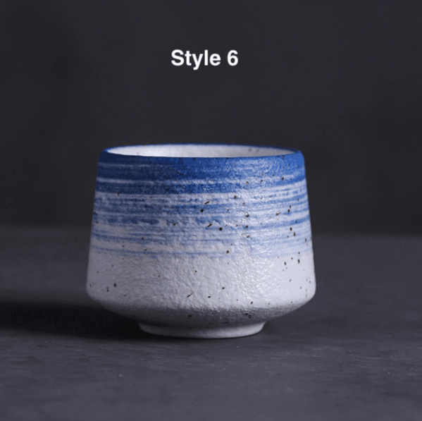 Ceramic Japanese Tea Cup - huemabe - Creative Home Decor