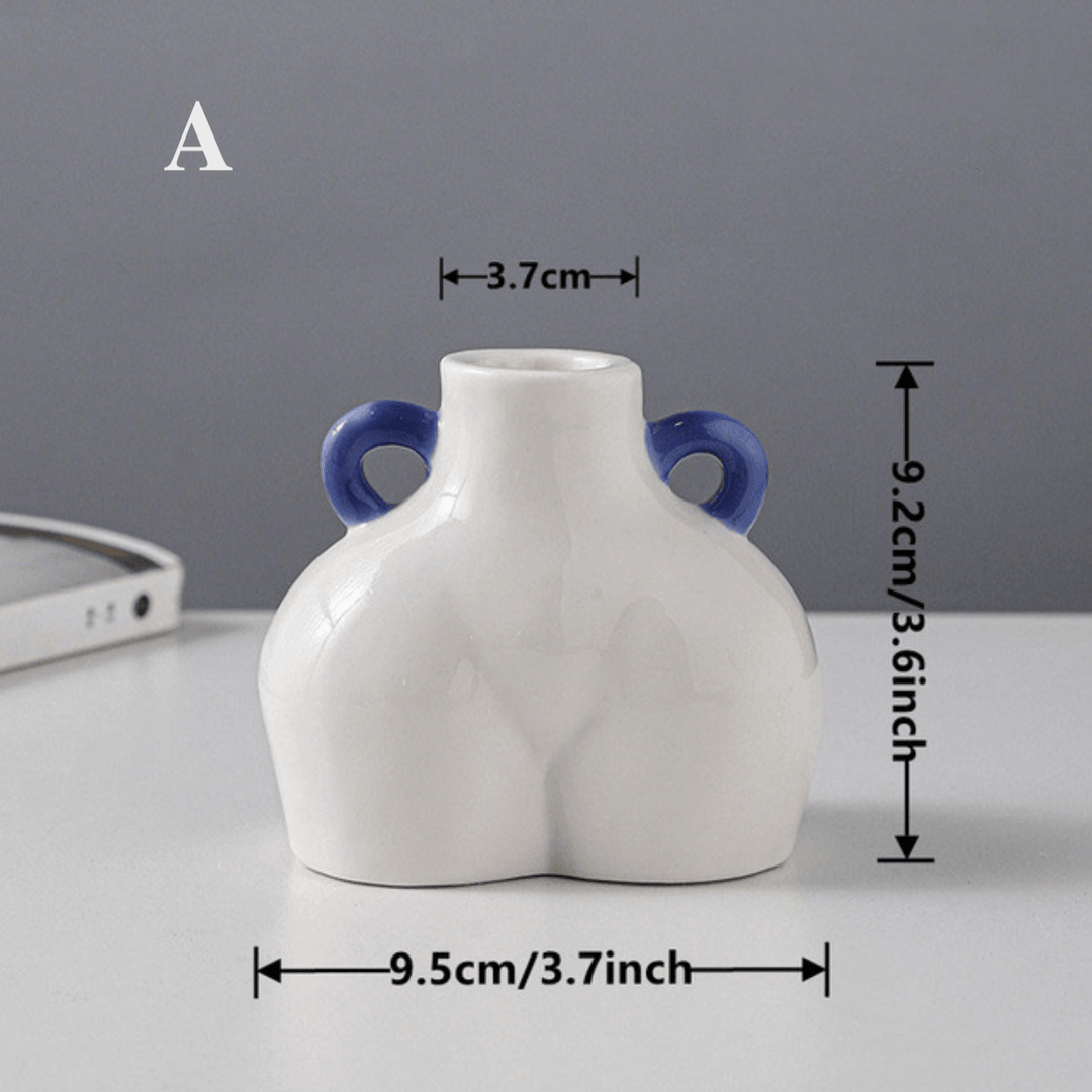 Ceramics Body Shape Candle Holders - huemabe - Creative Home Decor