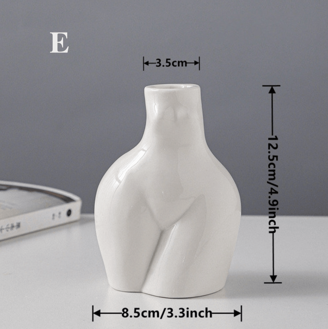 Ceramics Body Shape Candle Holders - huemabe - Creative Home Decor