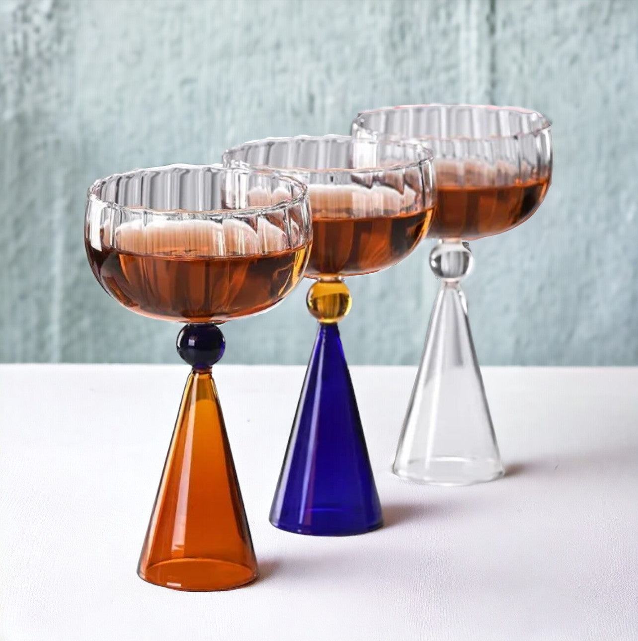 Champagne Cocktail Glass Goblet - huemabe - Creative Home Decor