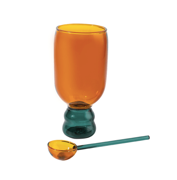 Cocktail Glass Mug & Spoon Gift Set - huemabe - Creative Home Decor