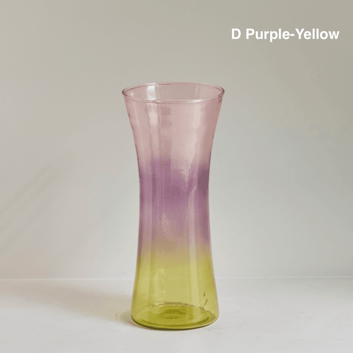 Color Glass Decorative Vase - huemabe - Creative Home Decor