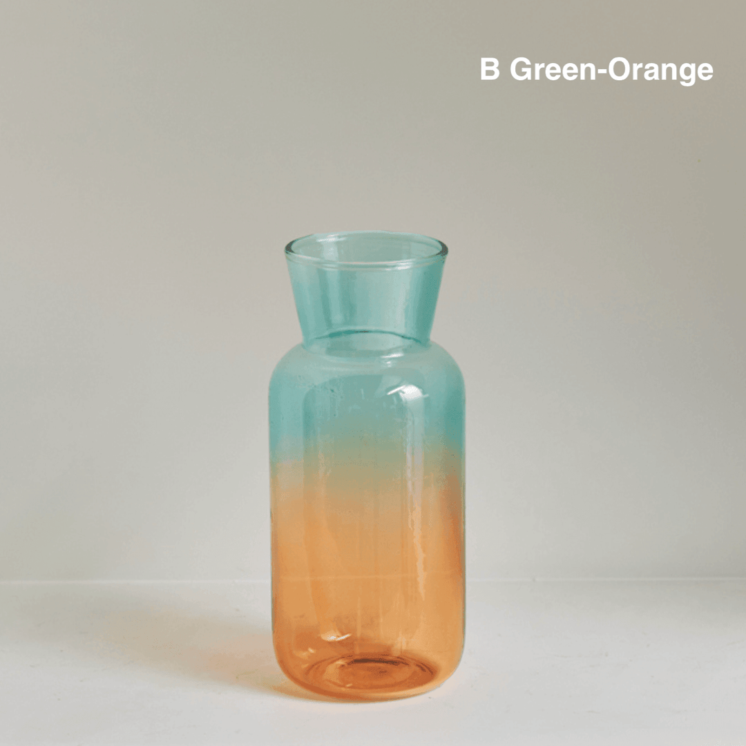 Color Glass Decorative Vase - huemabe - Creative Home Decor