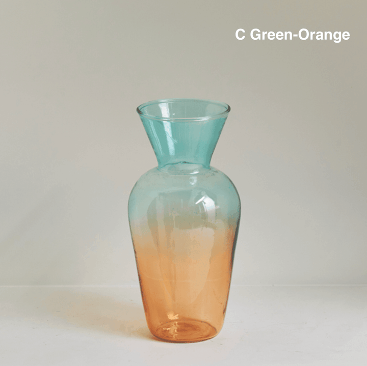 Color Glass Decorative Vase - huemabe - Creative Home Decor