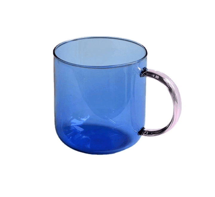 Colorful Ear Glass Mug - huemabe - Creative Home Decor