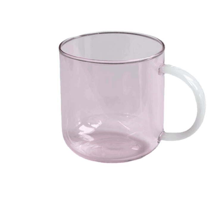 Colorful Ear Glass Mug - huemabe - Creative Home Decor