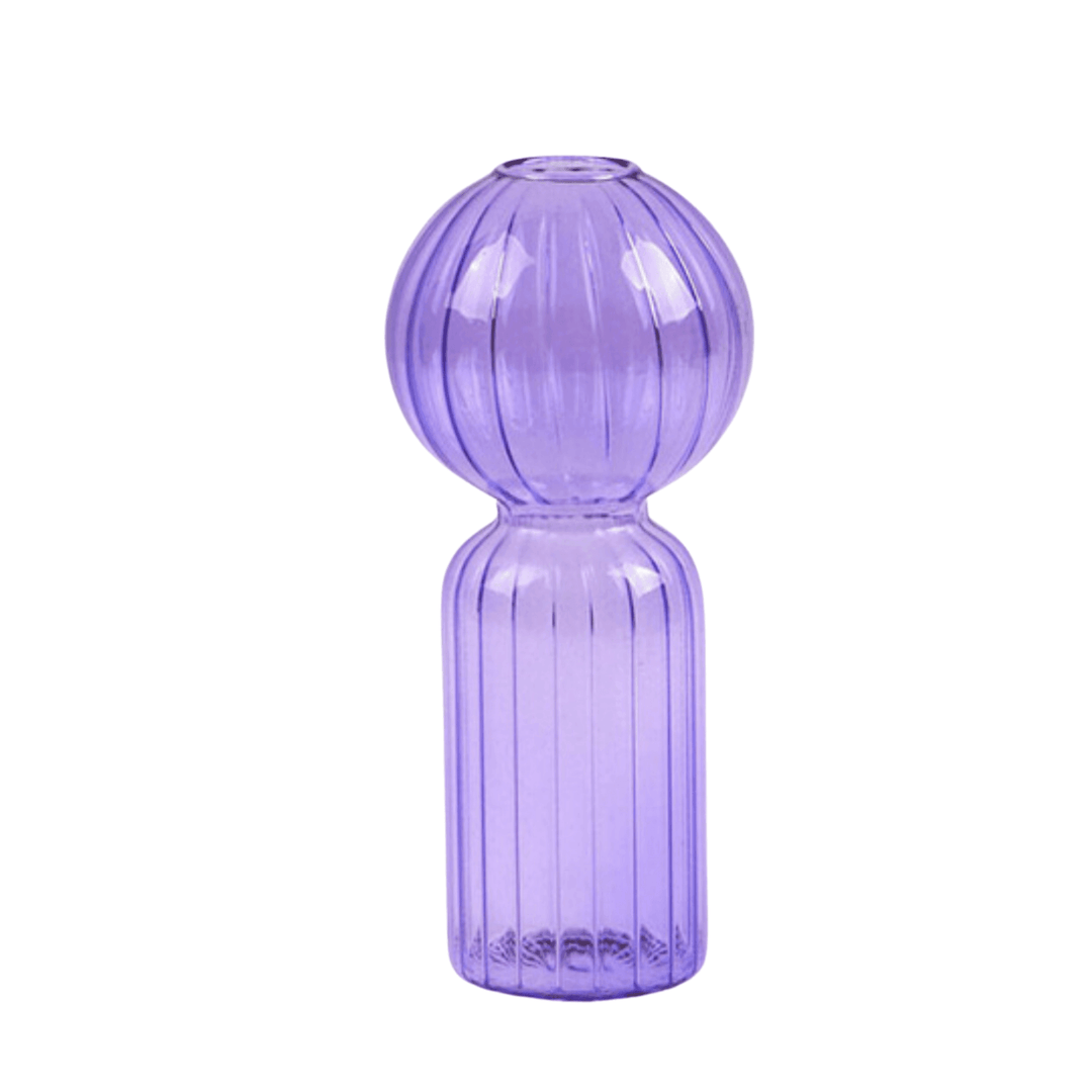 Colorful Glass Hydroponic Flower Vase - huemabe - Creative Home Decor