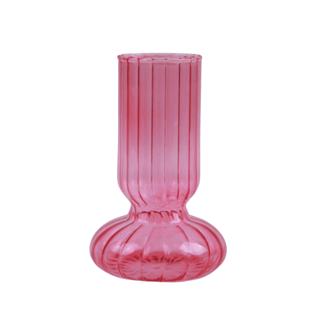 Colorful Glass Hydroponic Flower Vase - huemabe - Creative Home Decor