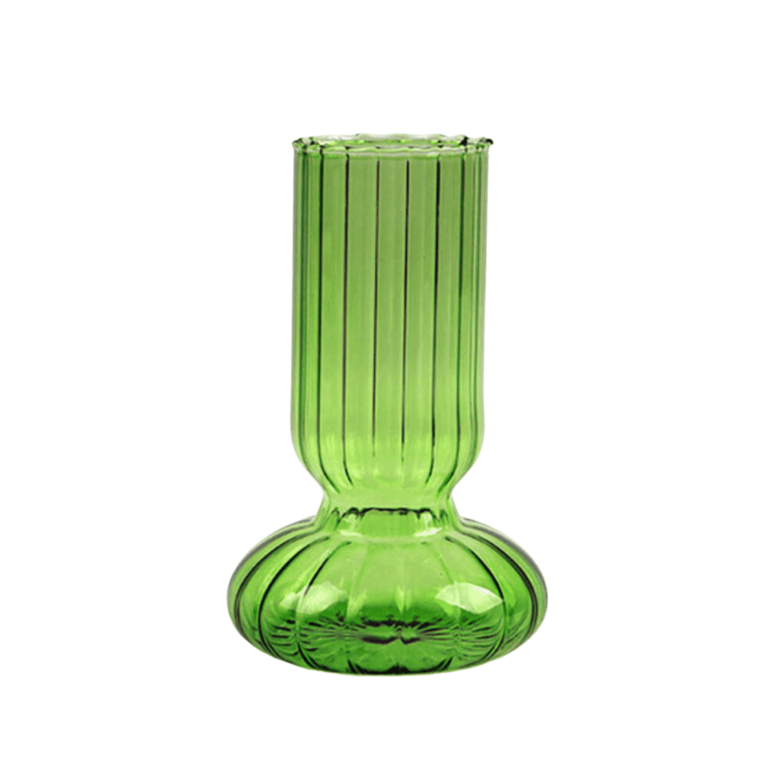 Colorful Glass Hydroponic Flower Vase - huemabe - Creative Home Decor