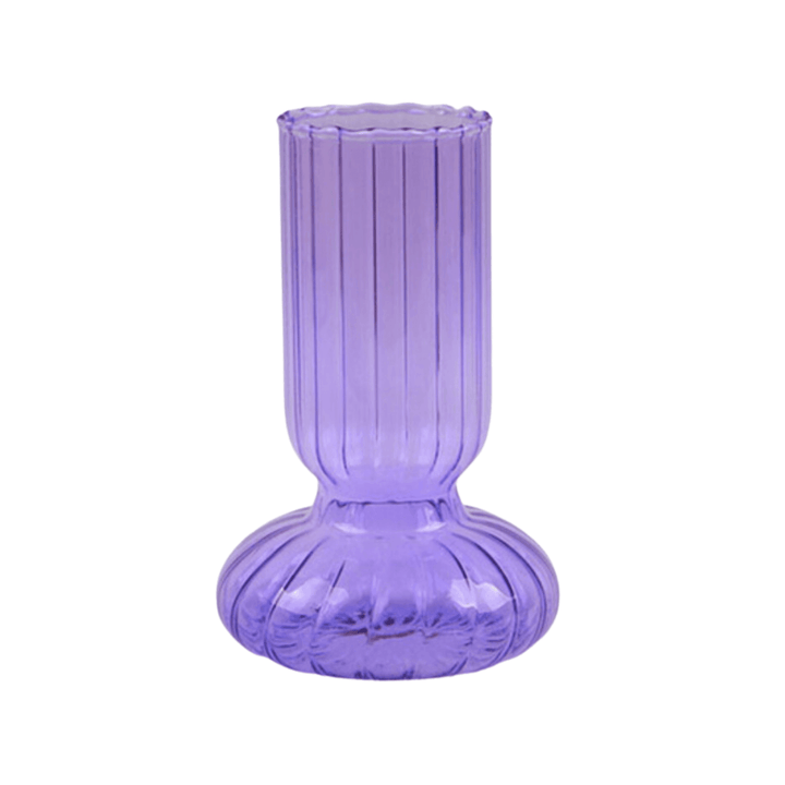 Colorful Glass Hydroponic Flower Vase - huemabe - Creative Home Decor