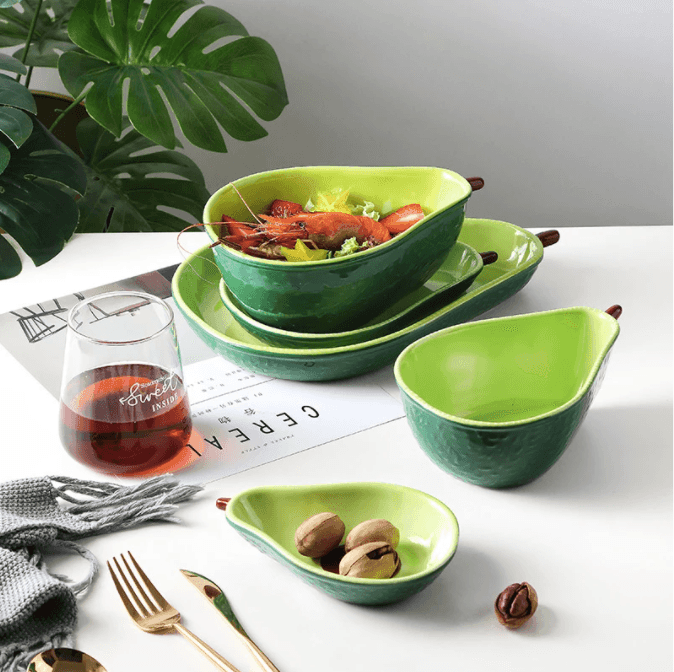 Creative Avocado Plate - huemabe - Creative Home Decor