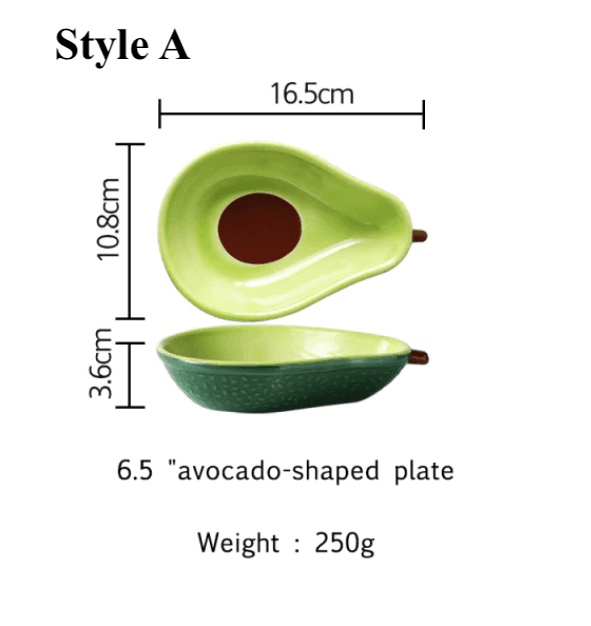 Creative Avocado Plate - huemabe - Creative Home Decor