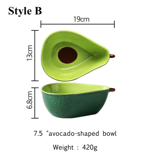 Creative Avocado Plate - huemabe - Creative Home Decor