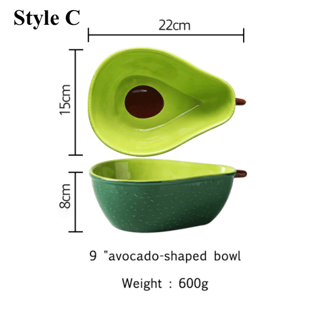 Creative Avocado Plate - huemabe - Creative Home Decor