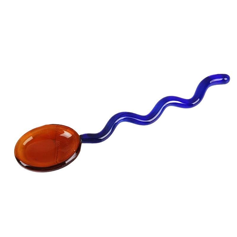 Creative Colored Glass Stirring Spoon - huemabe - Creative Home Decor