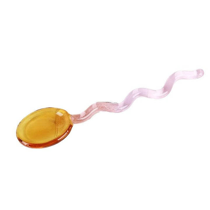 Creative Colored Glass Stirring Spoon - huemabe - Creative Home Decor