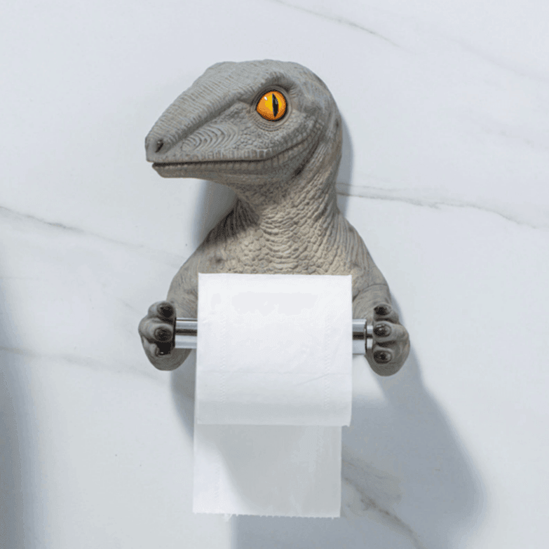 Creative Dinosaur Toilet Paper Rack - huemabe - Creative Home Decor