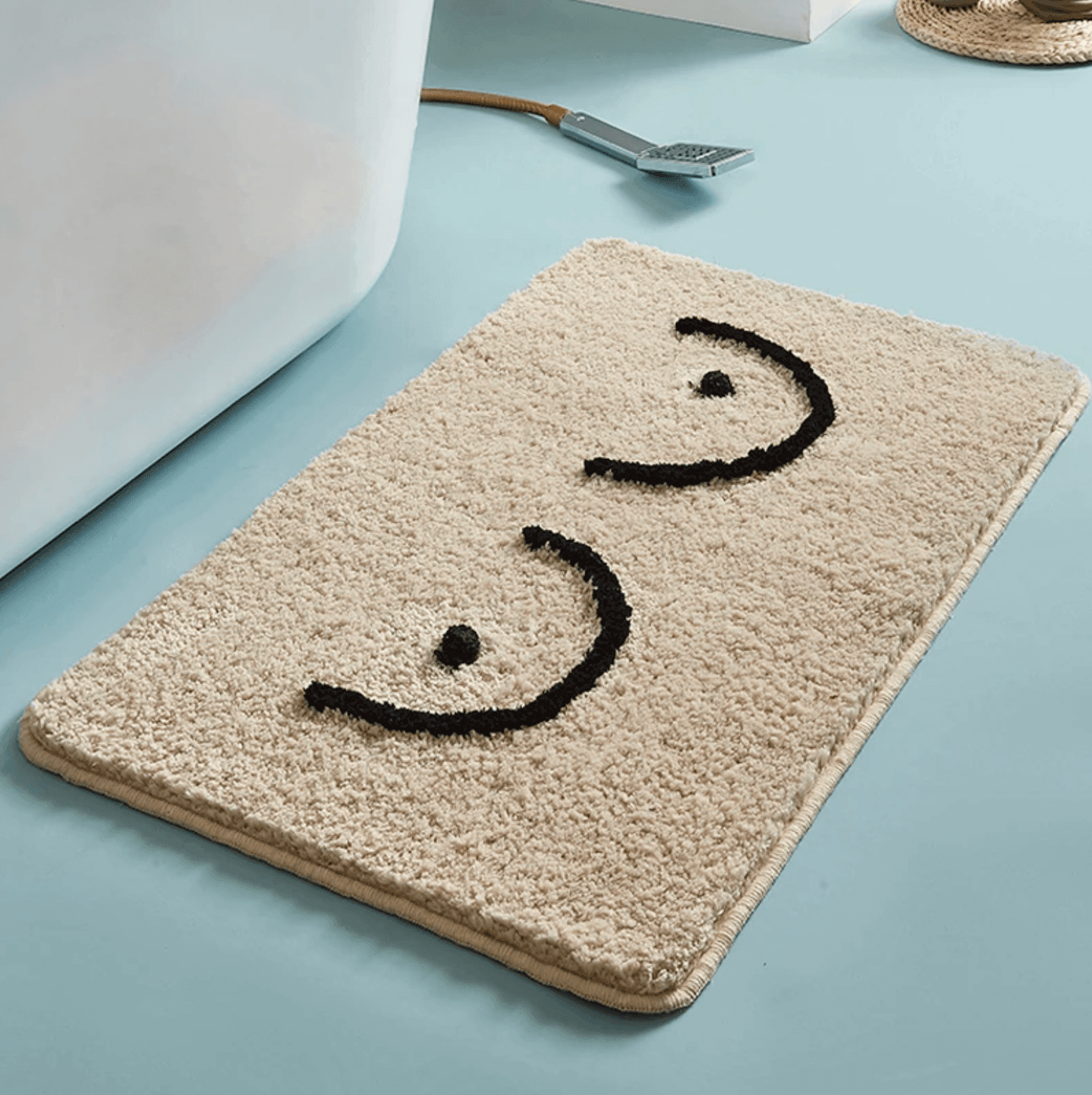 Creative Fluffy Bathmat - huemabe - Creative Home Decor