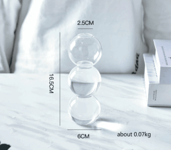 Creative Glass Bubble Vase - huemabe - Creative Home Decor