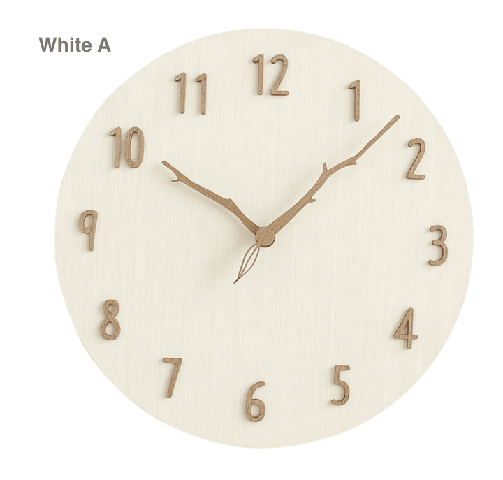 Creative Wooden Wall Clock - huemabe - Creative Home Decor