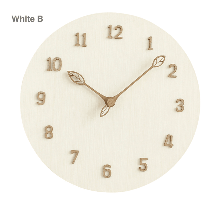 Creative Wooden Wall Clock - huemabe - Creative Home Decor