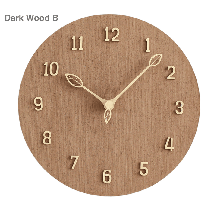 Creative Wooden Wall Clock - huemabe - Creative Home Decor