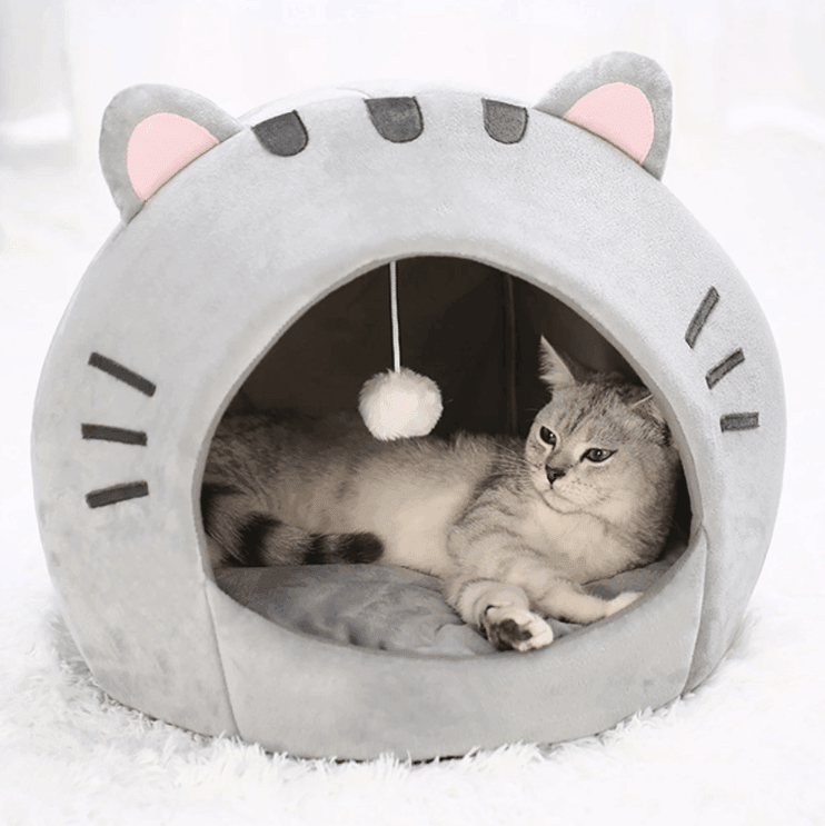 Cute Cat Shape Cat Bed - huemabe - Creative Home Decor