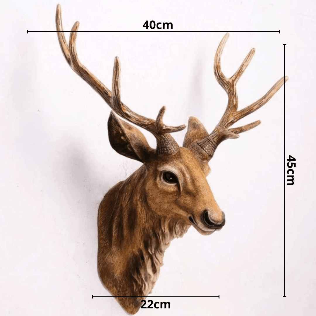 Deer Head Wall Hanging - huemabe - Creative Home Decor