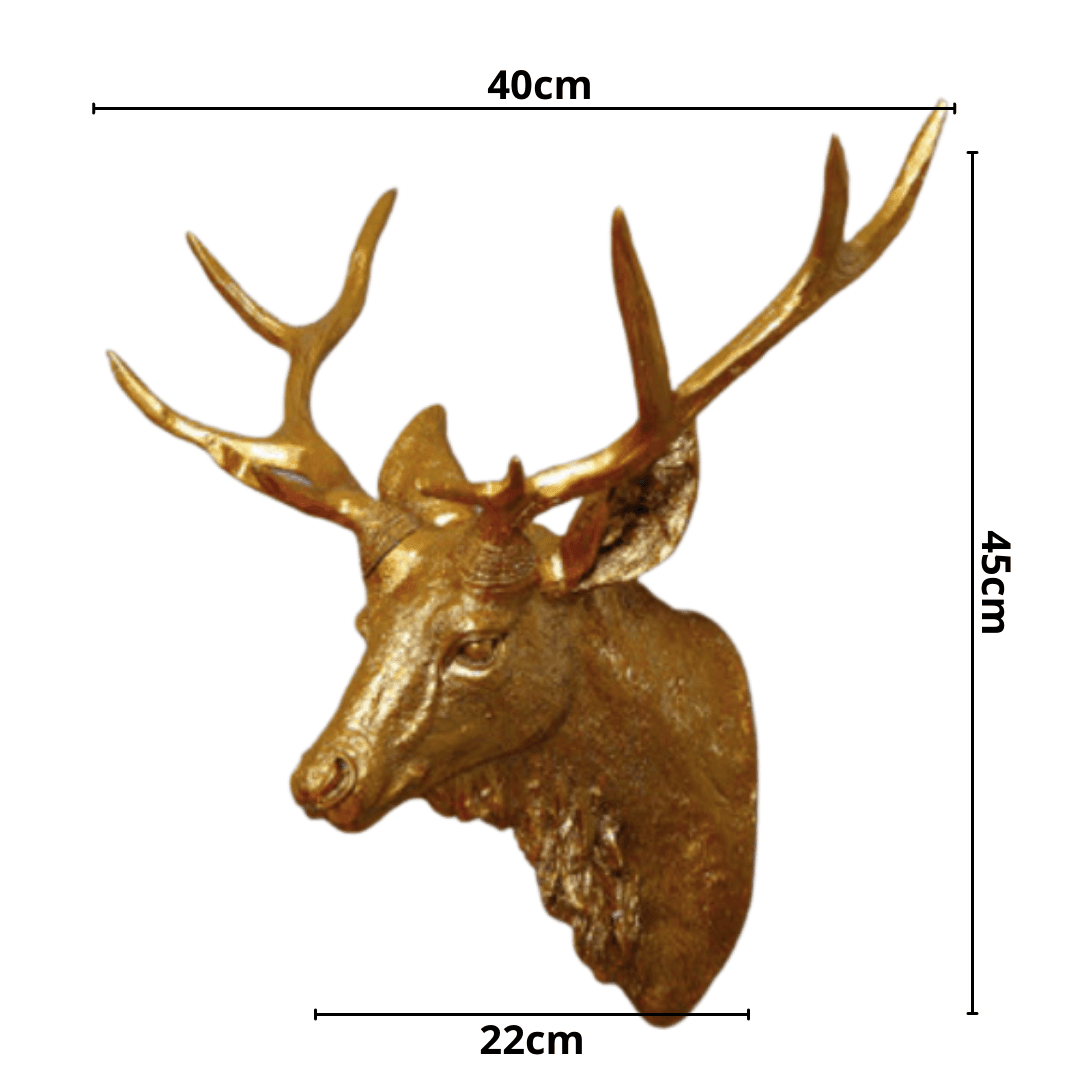 Deer Head Wall Hanging - huemabe - Creative Home Decor