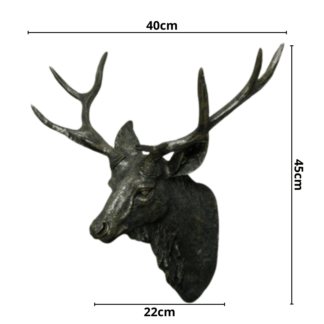 Deer Head Wall Hanging - huemabe - Creative Home Decor