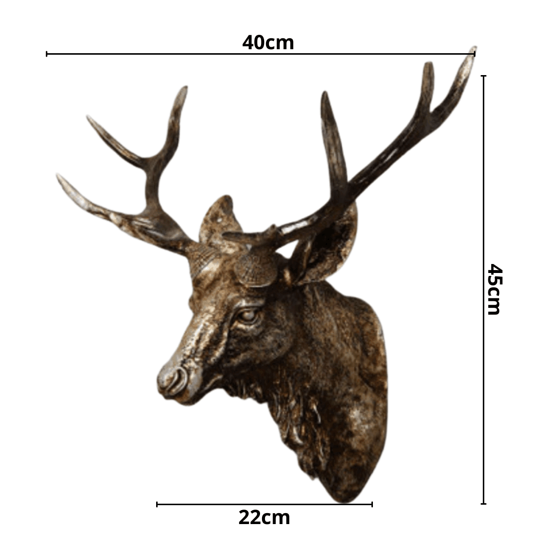 Deer Head Wall Hanging - huemabe - Creative Home Decor