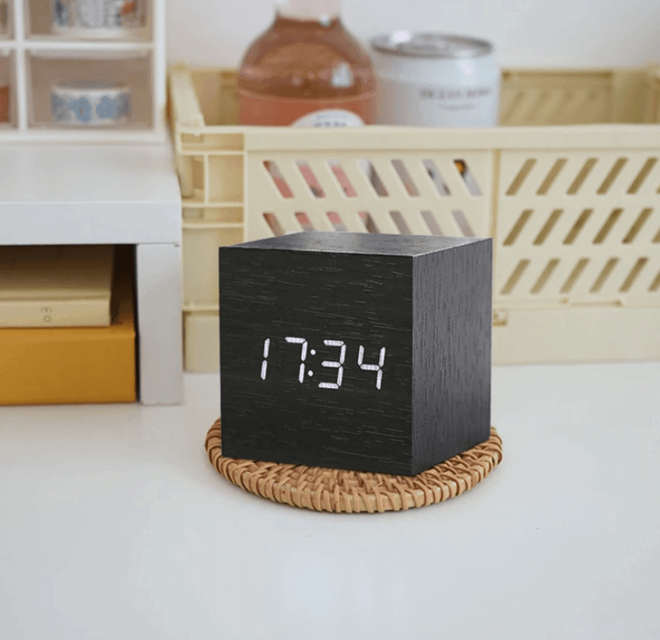 Digital Wooden LED Alarm Clock - huemabe - Creative Home Decor