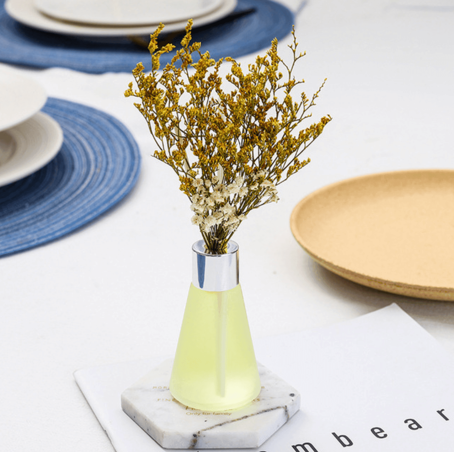 Dry Flower Reed Diffuser - Jasmine - huemabe - Creative Home Decor